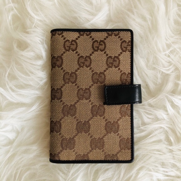 Gucci GG Monogram Notebook Cover/ Pocket Organizer - Picture 2 of 5